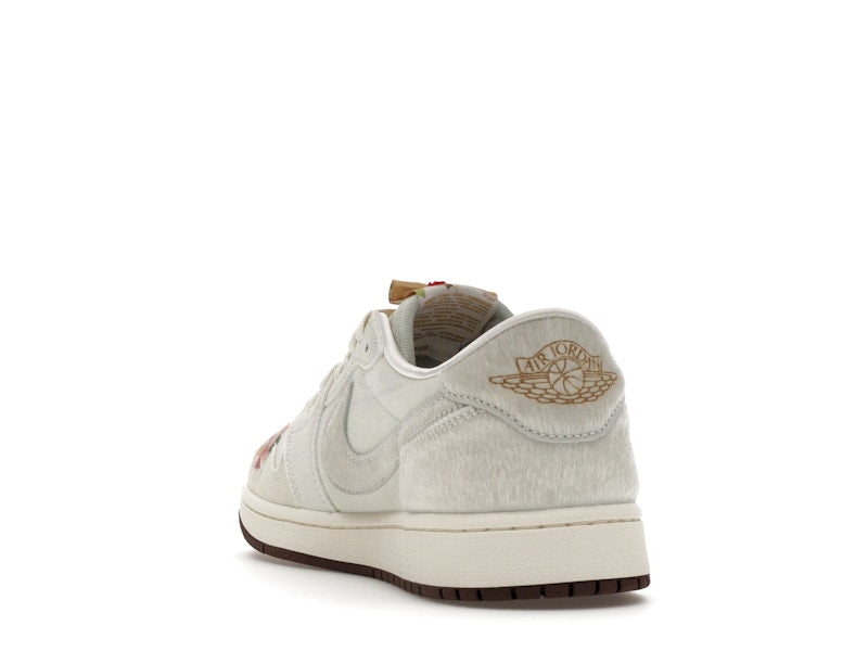 Jordan 1 Retro Low OG Football Grey Sail Light Chocolate
