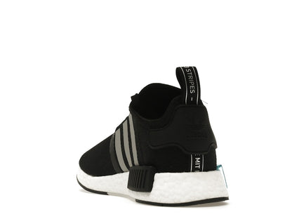 adidas NMD R1 Black Silver Solar Red