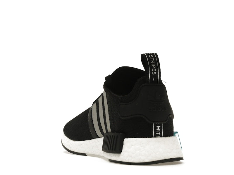 adidas NMD R1 Black Silver Solar Red