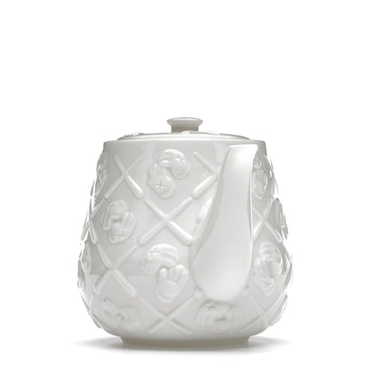 KAWS Ceramic Teapot White