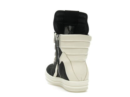 Rick Owens Geobasket Jumbo Lace High Black Milk (Women's)