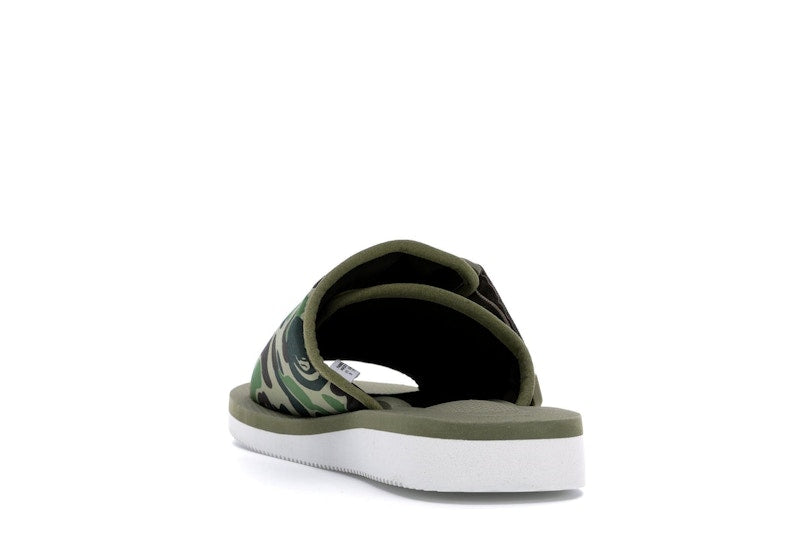 Suicoke x Bape ABC Kaw-Ape Green
