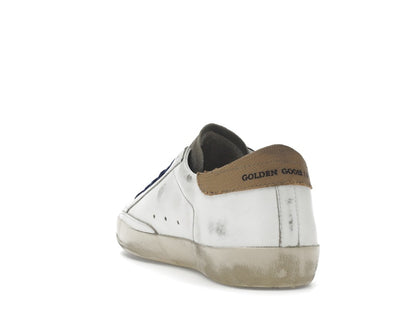 Golden Goose Super-Star Suede Toe White Taupe Royal Blue Black