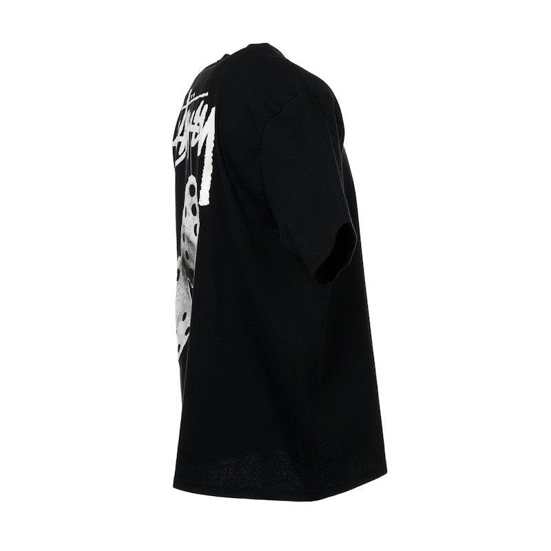 Stussy Fuzzy Dice Tee Black