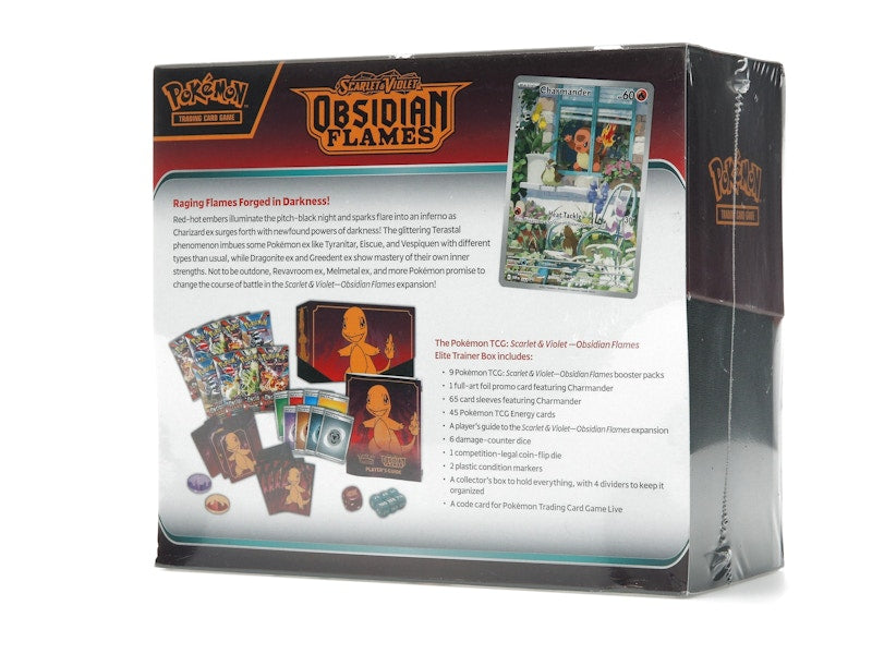 Pokémon TCG Scarlet & Violet Obsidian Flames Elite Trainer Box