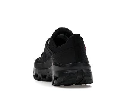 On Running Cloudrock Low Waterproof All Black