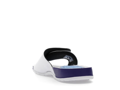 Jordan Hydro 5 Retro Slide White New Emerald Grape Ice Black