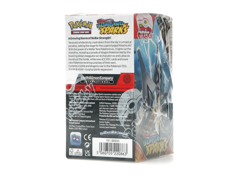 Pokémon Scarlet & Violet Surging Sparks 18 Pack Booster Box
