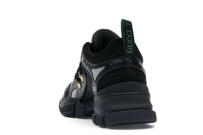 Gucci Flashtrek SEGA Black Leather