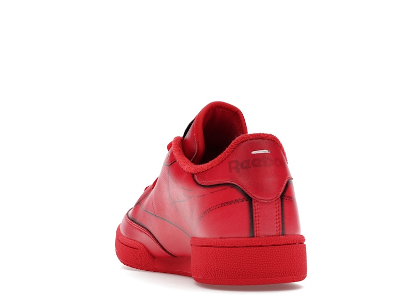 Reebok Club C TL Maison Margiela Vector Red