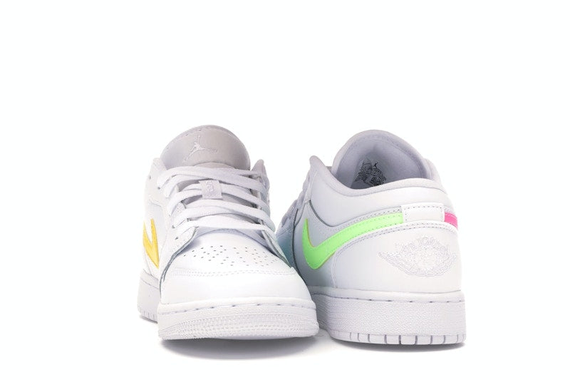 Jordan 1 Low White Neon (GS)