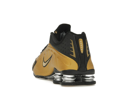 Nike Shox R4 Black Metallic Gold (Women's)