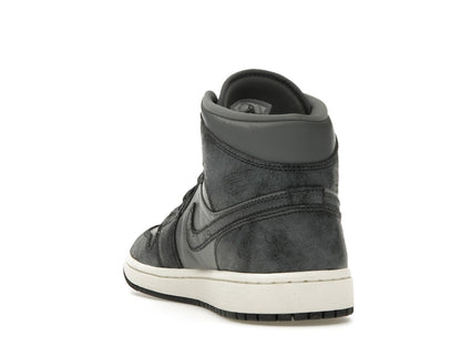 Jordan 1 Mid Distressed Smoke Grey (Women's)