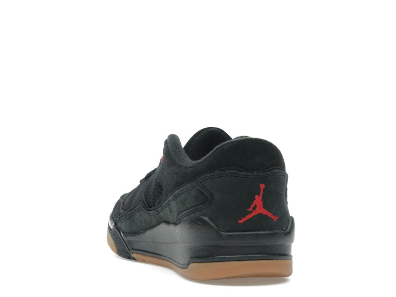 Jordan Flight Court Black Red