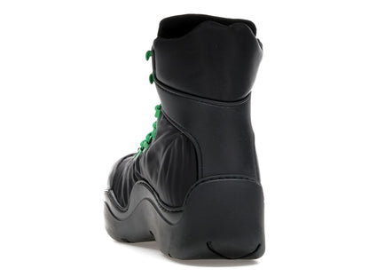 Bottega Veneta Puddle Bomber Black Green