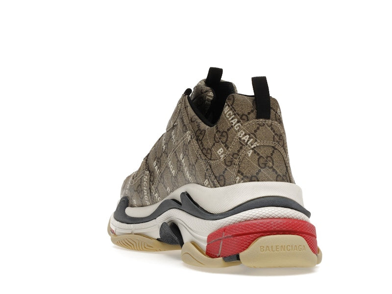 Gucci x Balenciaga The Hacker Project Triple S Beige