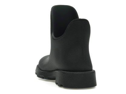 Burberry Marsh Round-Toe Ankle Boots Black