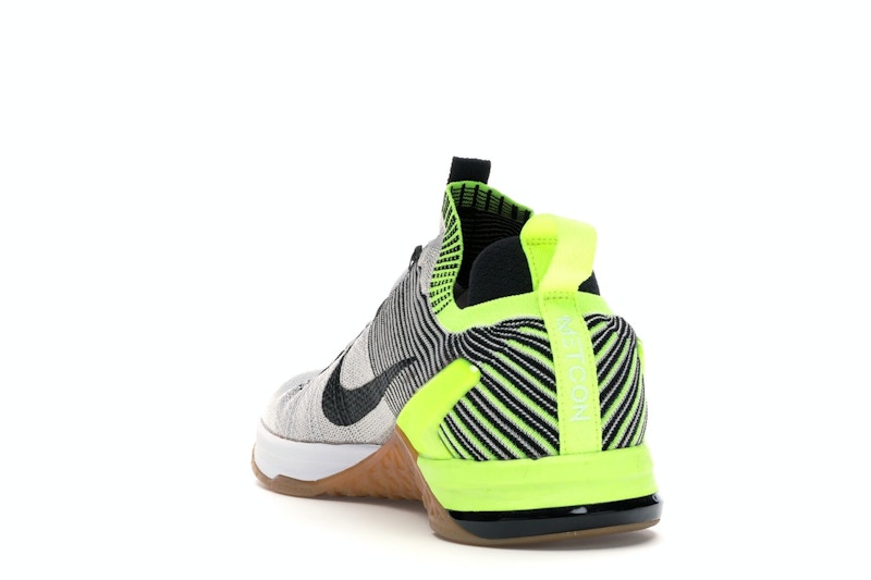 Nike Metcon DSX Flyknit 2 White Black Volt Gum