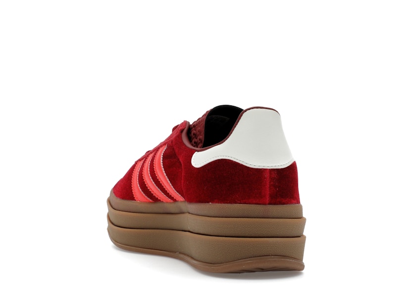 adidas Gazelle Bold Bright Red Velvet (Women's)