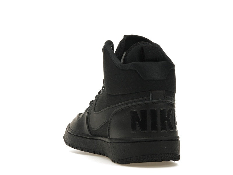 Nike Court Borough Mid Winter Triple Black