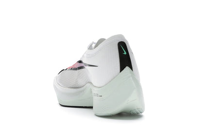 Nike ZoomX Vaporfly Next% White Hyper Jade Flash Crimson