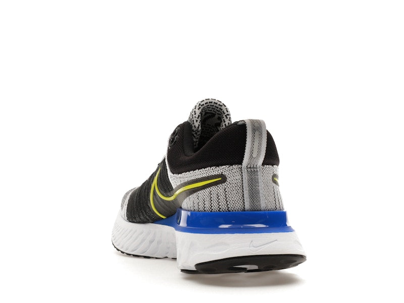 Nike React Infinity Run Flyknit 2 Black White Racer Blue Cyber