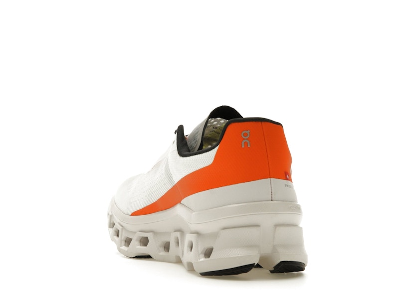 On Running Cloudmonster Undyed White Flame
