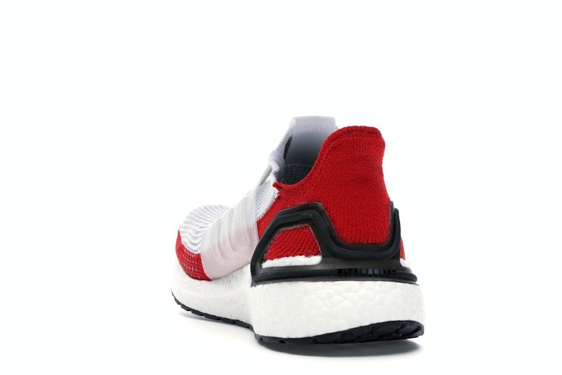 adidas Ultra Boost 19 White Scarlet