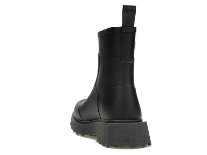 OFF-WHITE Rubber Rain Boot Black