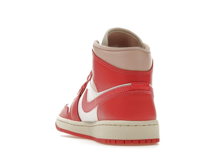 Jordan 1 Mid Strawberries and Cream (Women's)