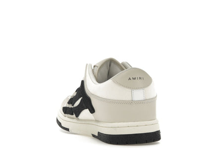 AMIRI Skel Top Low White Light Grey Black