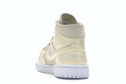 Jordan 1 Mid Goose Feather Yellow (Women's)