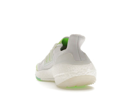 adidas Ultra Boost 22 White Bliss Blue Solar Green
