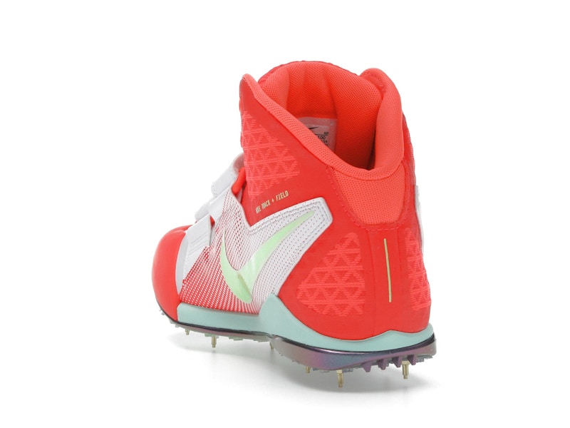 Nike Zoom Javelin Elite 3 White Hyper Orange Lime Blast Bright Crimson