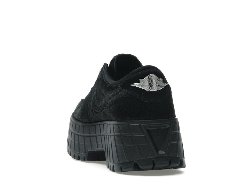 Jordan 1 Low Brooklyn Black Gym Red (Women's)