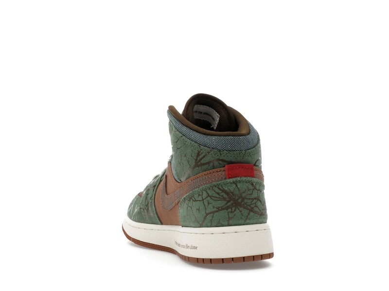 Jordan 1 Mid Treeline (GS)