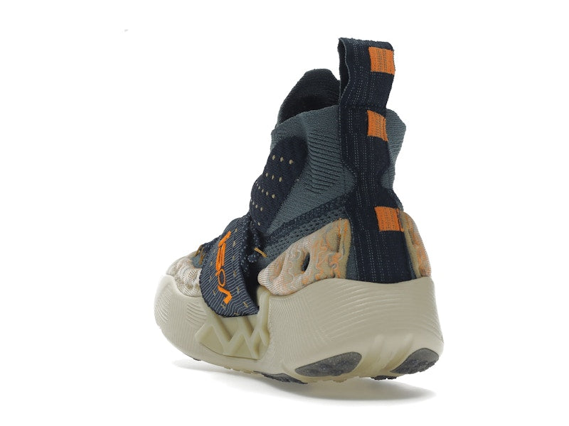 Nike ISPA Sense Flyknit Mineral Slate Magma Orange