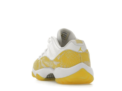 Jordan 11 Retro Low Yellow Snakeskin (Women's)