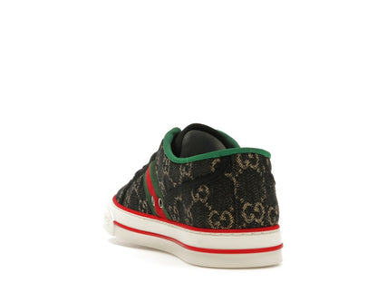 Gucci Tennis 1977 GG Logo Black Multi