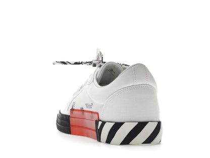 OFF-WHITE Vulcanized Low Canvas White Black