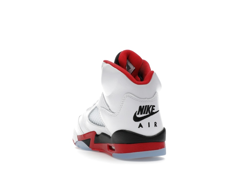 Jordan 5 Retro Fire Red Black Tongue (2025) (GS)