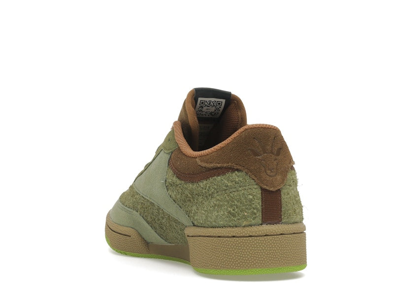 Reebok Club C National Geographic Washed Green