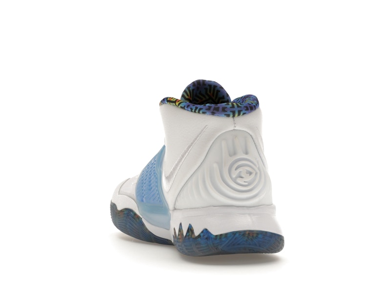 Nike Kyrie 6 White Sapphire Crimson (GS)