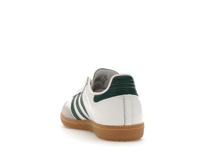 adidas Samba OG White Collegiate Green Gum (Kids)