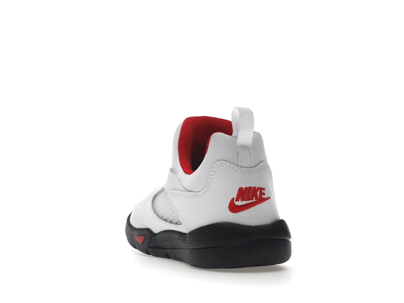 Jordan 5 Retro Little Flex White Black University Red (PS)