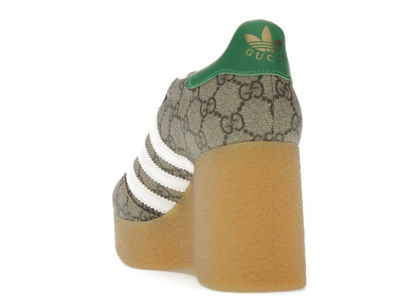 adidas x Gucci Gazelle Wedge Beige GG Monogram (Women's)