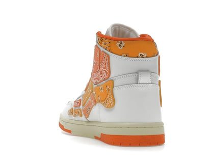 AMIRI Skel Top Hi Bandana White Orange