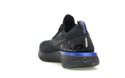 Nike Epic React Flyknit Black Racer Blue (Women's)