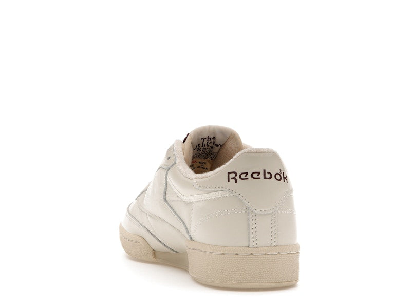 Reebok Club C 85 Chalk Alabaster Maroon