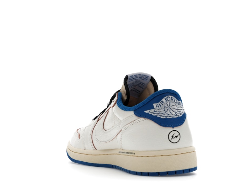 Jordan 1 Retro Low OG SP Fragment x Travis Scott Sail Military Blue